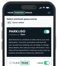 How to Add Park&Go to your booking - (Step 1)