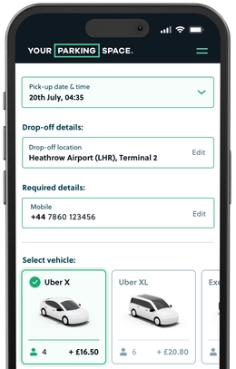 How to Select a vehicle option - (Step 3)